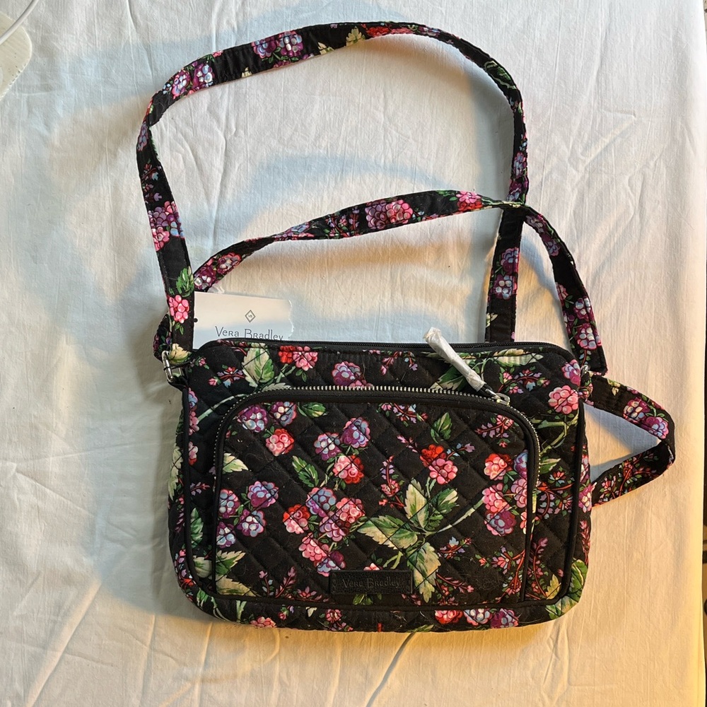 Vera Bradley RFID Little Hipster in Winter Berry
